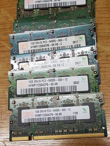 1gb ram ddr2 - 2x, hynix