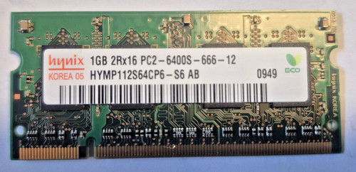 Notebook ram 1gb 2rx16 - notebook,
