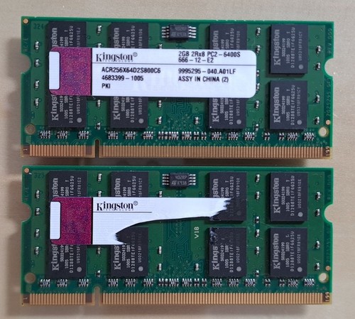 Kingston 4gb 2x2gb ddr2 - kingston,