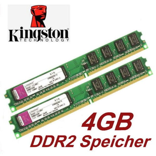4gb kit orig - (2x2gb), kingston